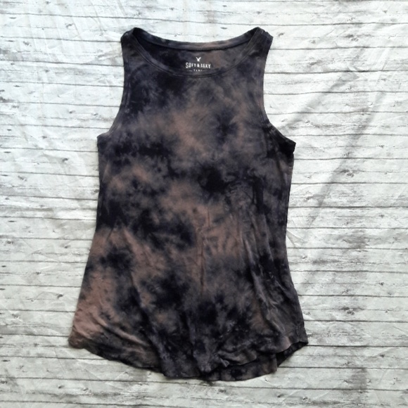 American Eagle Outfitters Tops - AEO Soft & Sexy Drapey Tie Dye Tank